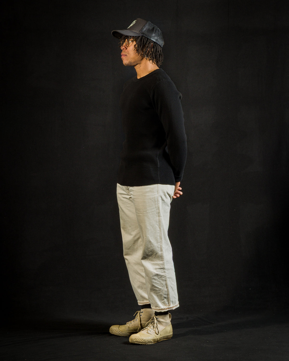 Freenote Thermal L/S - Black - Standard & Strange