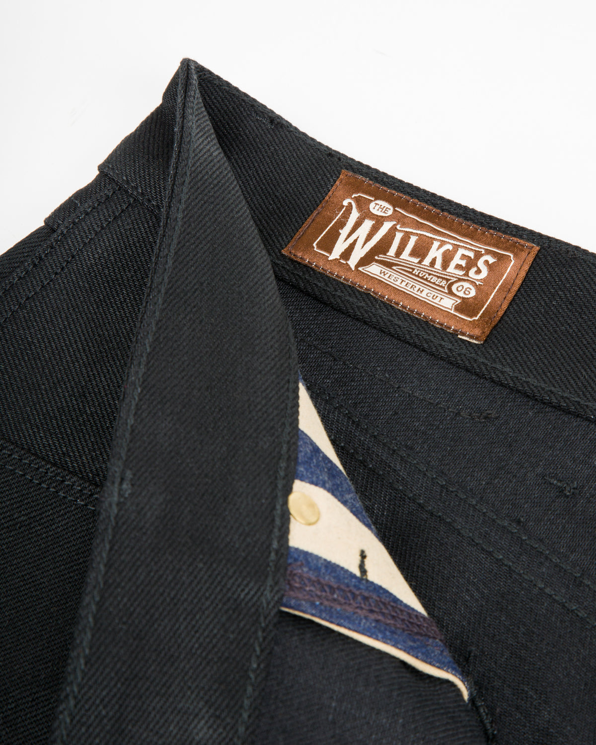 Freenote Wilkes Western - 15.75oz Black/Black - Standard & Strange