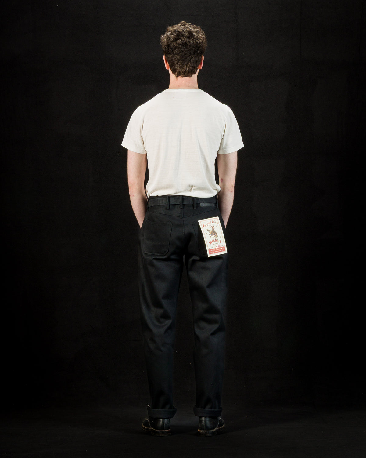 Freenote Wilkes Western - 15.75oz Black/Black - Standard & Strange