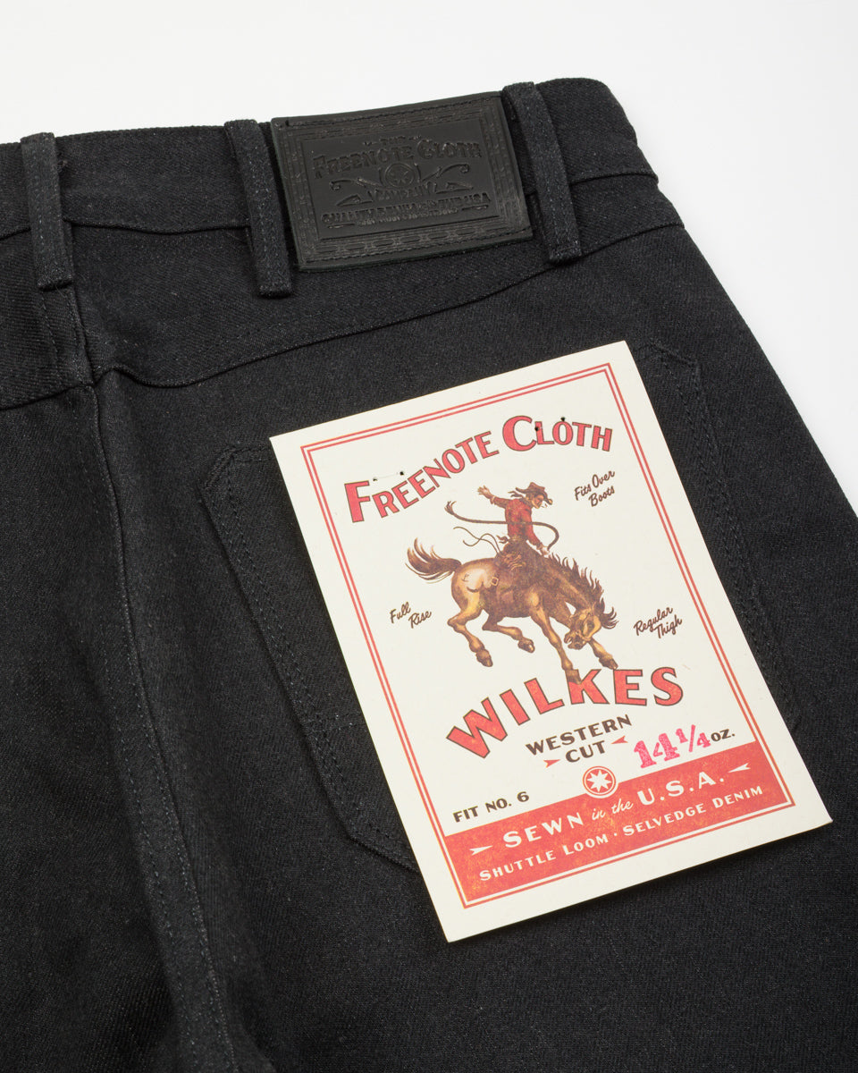 Freenote Wilkes Western - 14.25oz Black/Gray - Standard & Strange