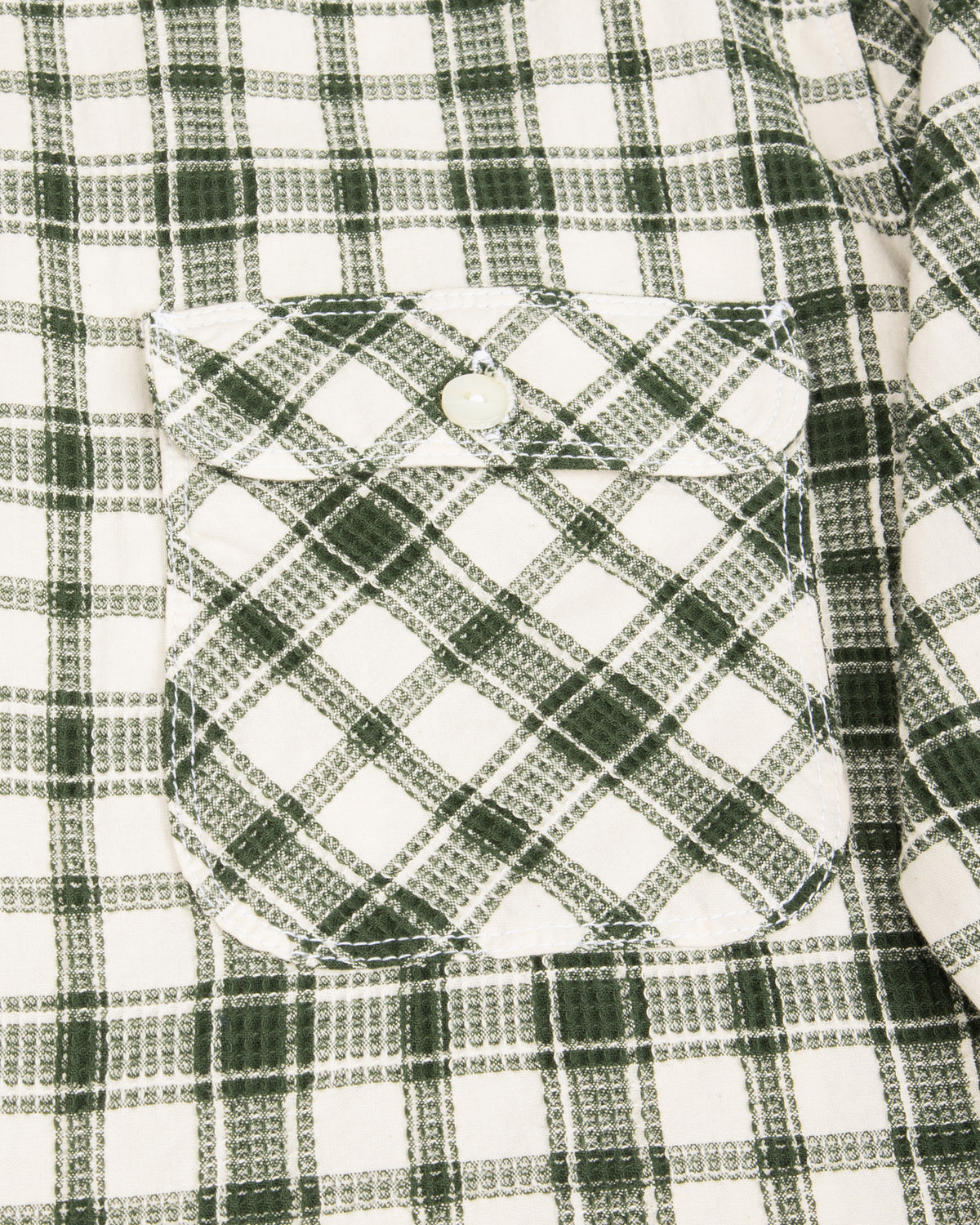 Freenote Benson Shirt - Cactus Green Plaid - Standard & Strange