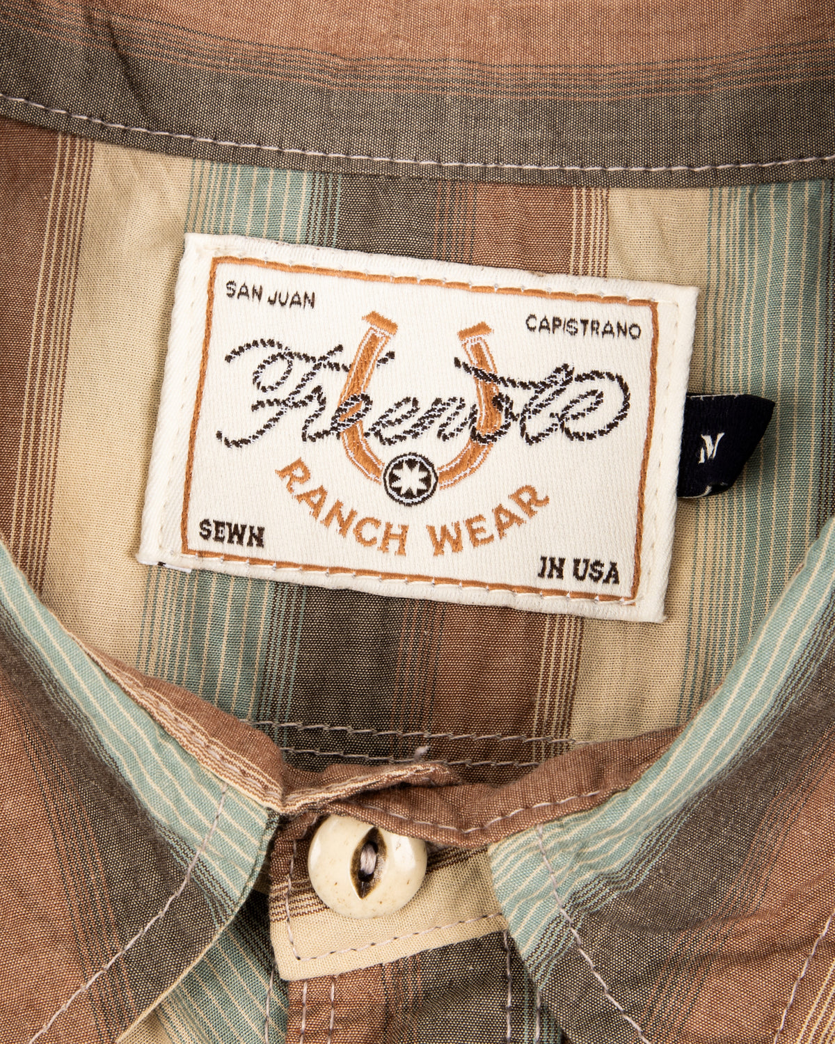 Freenote Calico Western Shirt S/S - Desert Stripe - Standard & Strange