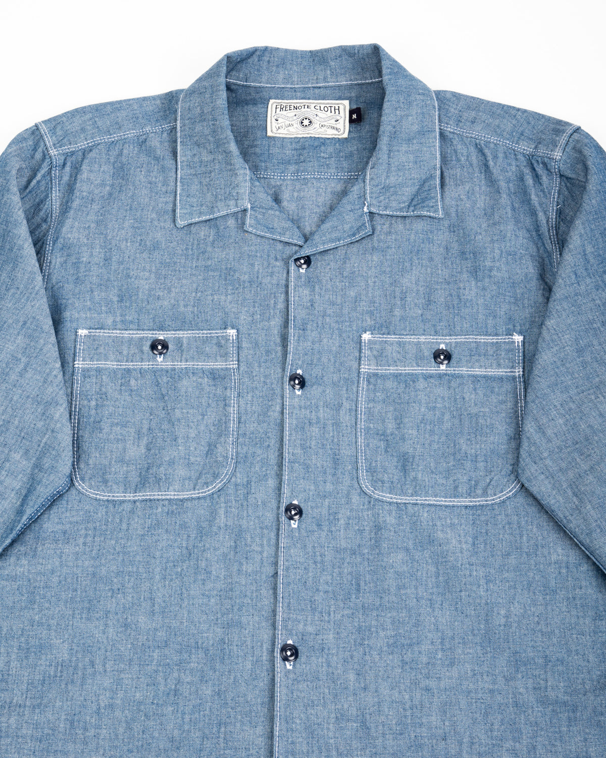 Freenote Dayton L/S Shirt - Chambray - Standard & Strange