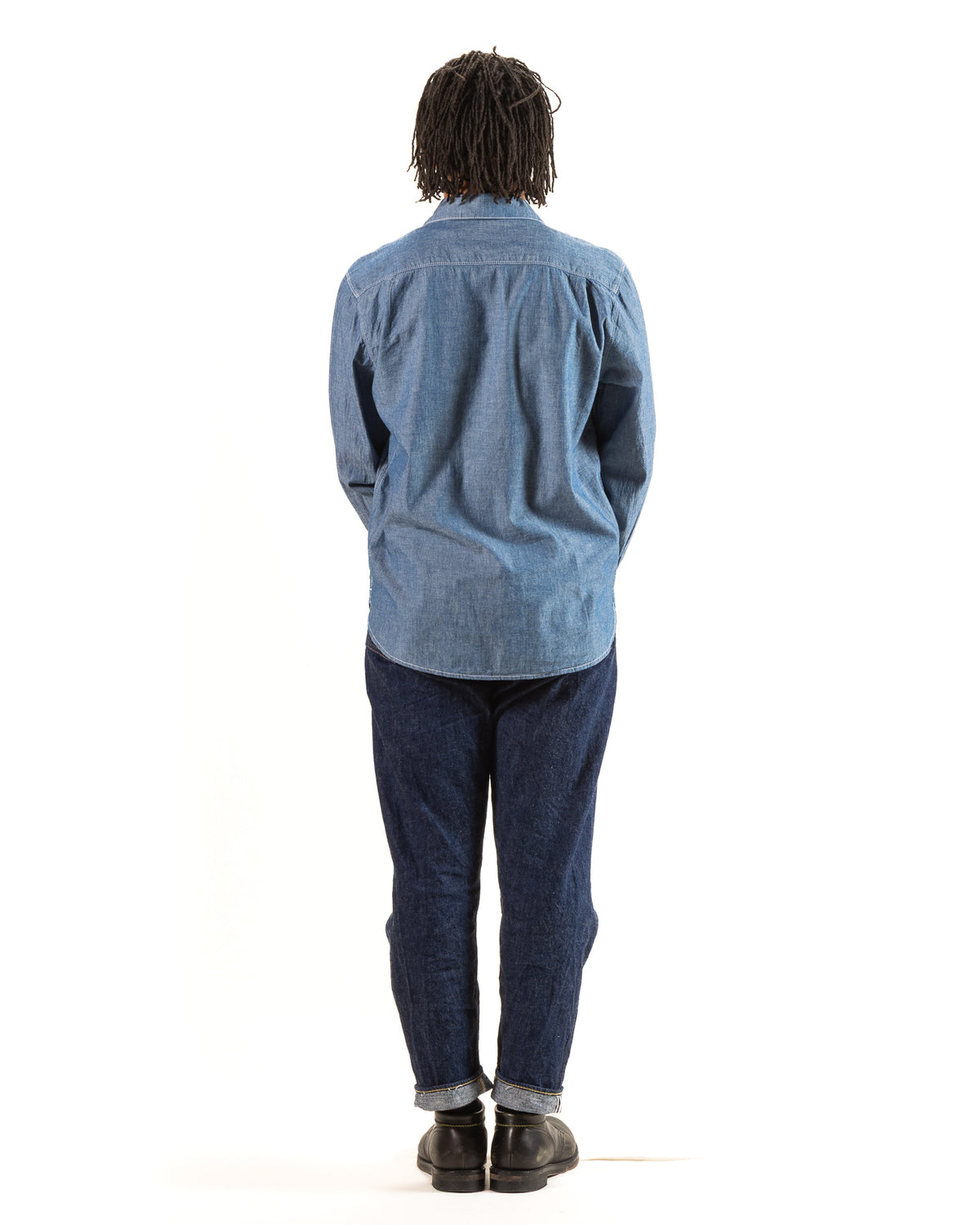 Freenote Dayton L/S Shirt - Chambray - Standard & Strange
