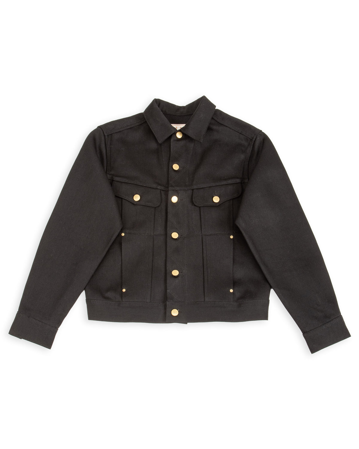Freenote High Low Jacket - 15.75oz Black/Black - Standard & Strange