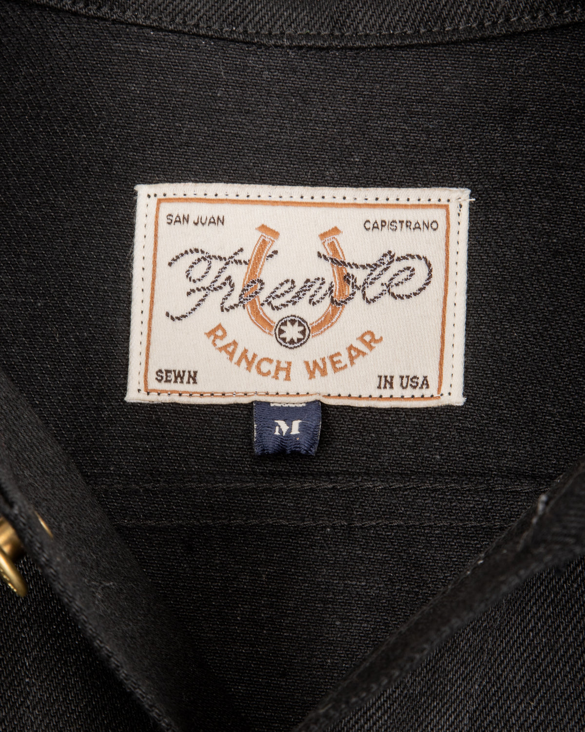 Freenote High Low Jacket - 15.75oz Black/Black - Standard & Strange
