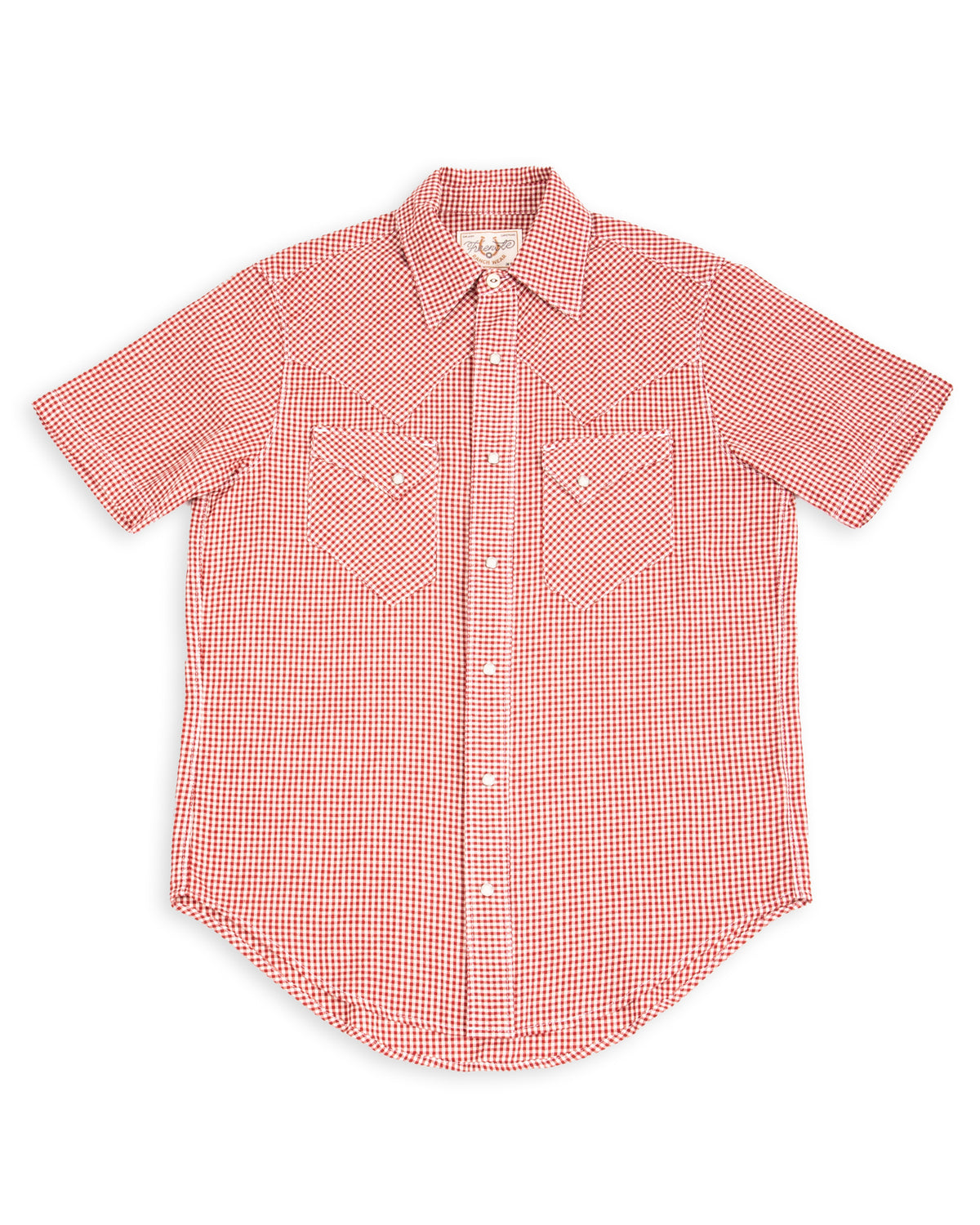 Freenote North Fork S/S Shirt - Red Gingham - Standard & Strange