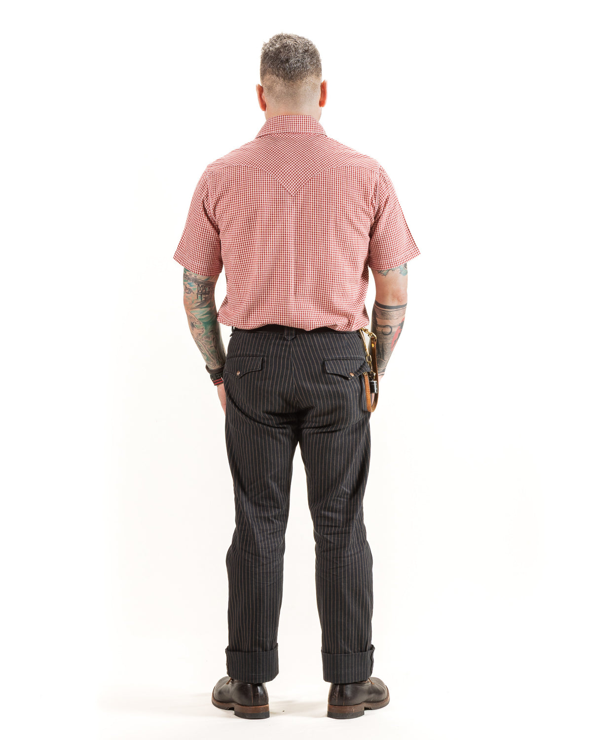 Freenote North Fork S/S Shirt - Red Gingham - Standard & Strange