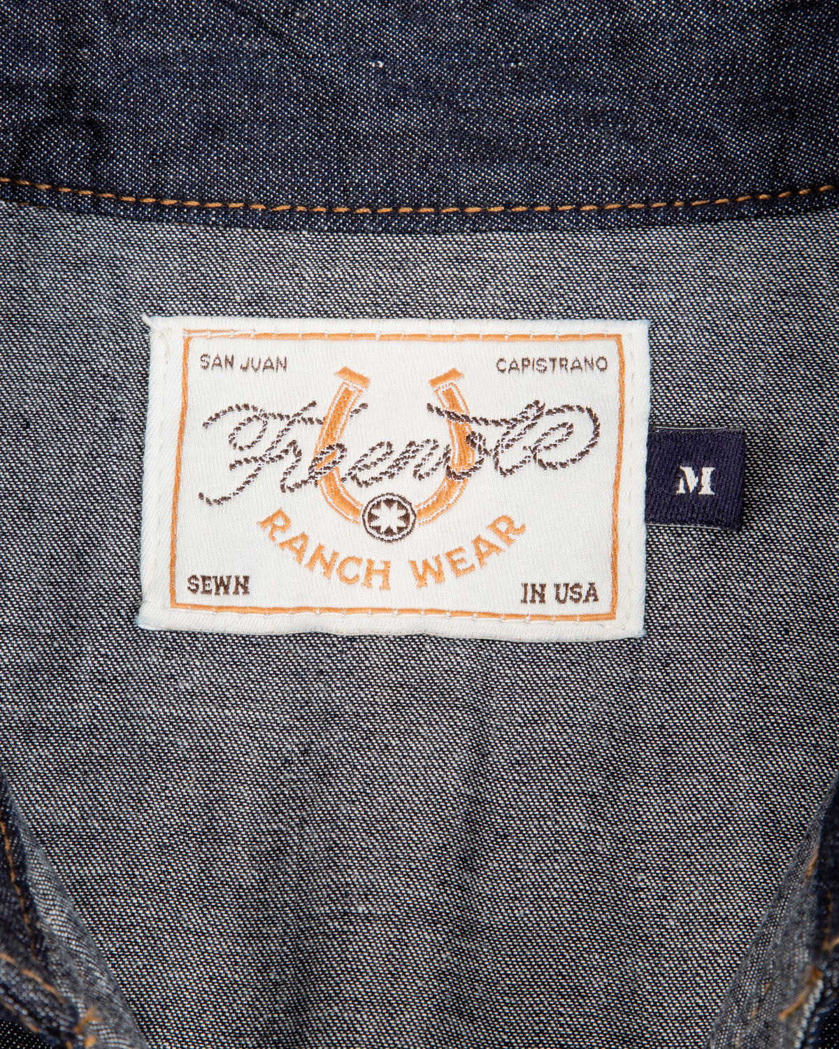 Freenote North Fork Shirt - 6oz Rinsed Denim - Standard & Strange