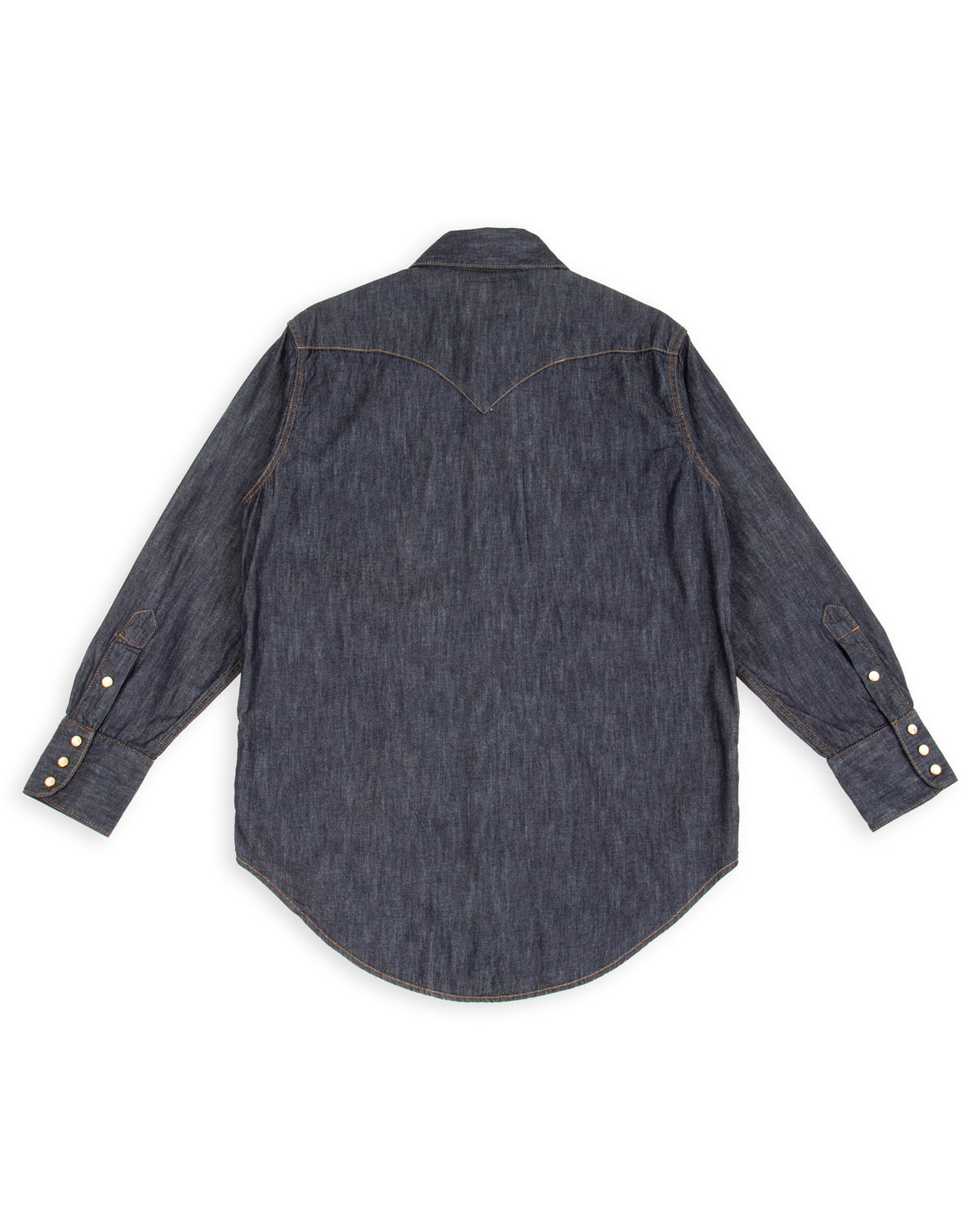 Freenote North Fork Shirt - 6oz Rinsed Denim - Standard & Strange