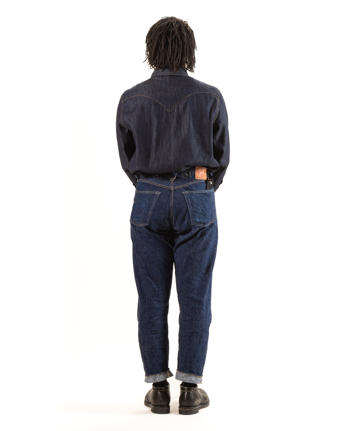 Freenote North Fork Shirt - 6oz Rinsed Denim - Standard & Strange