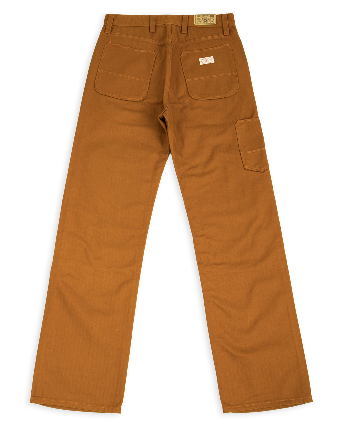 Freenote Ortega Pant - 13oz Rust Herringbone - Standard & Strange