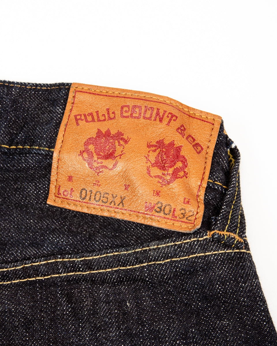 Fullcount 0105XXW - Wide Leg Heavy Ounce - One Wash Denim - Standard & Strange