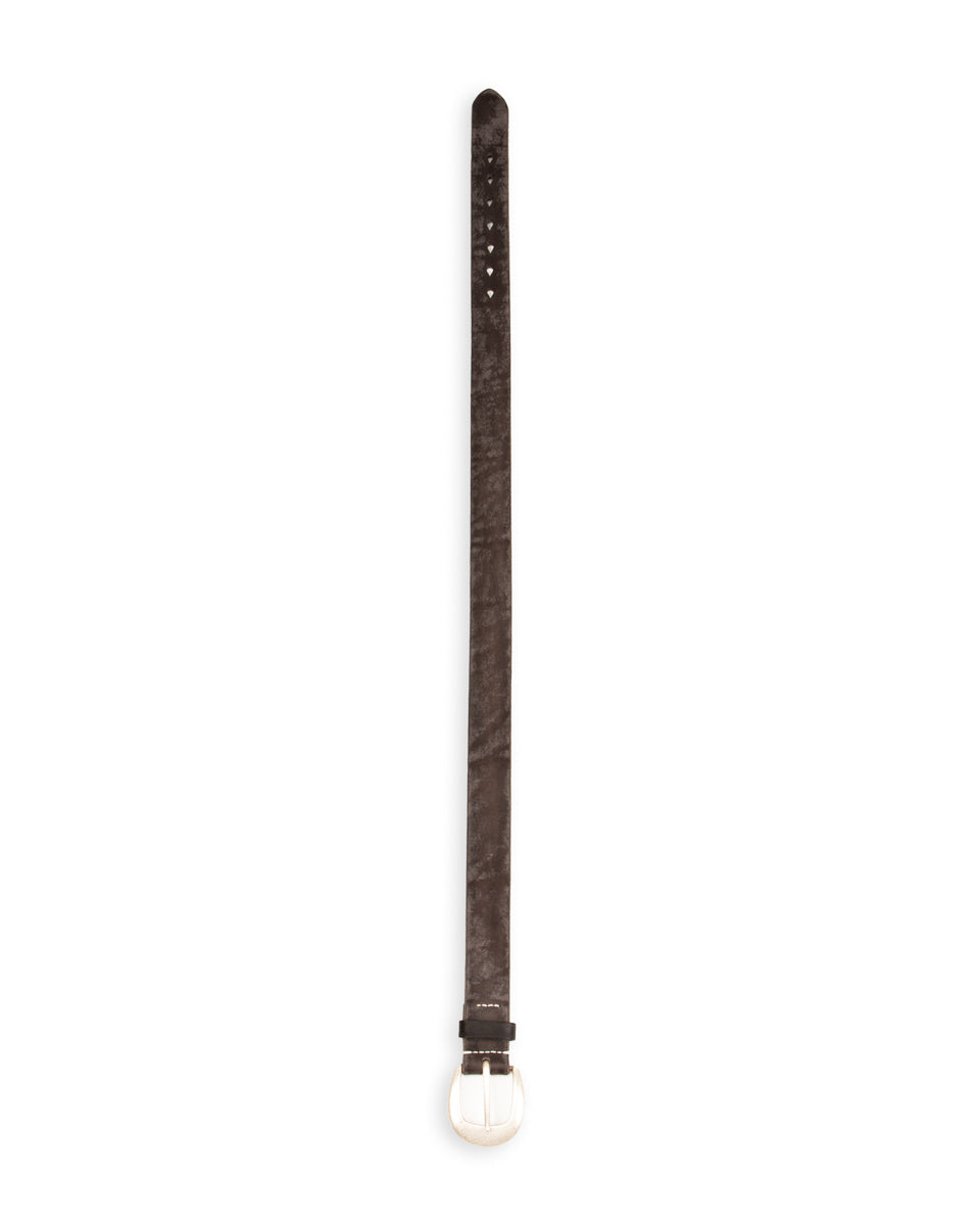Fullcount Wild Leather Belt - Black - Standard & Strange
