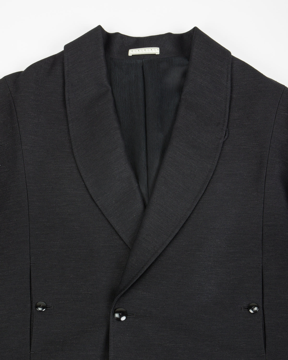 Gorsch Wool Hemp Cape Coat - Black - Standard & Strange