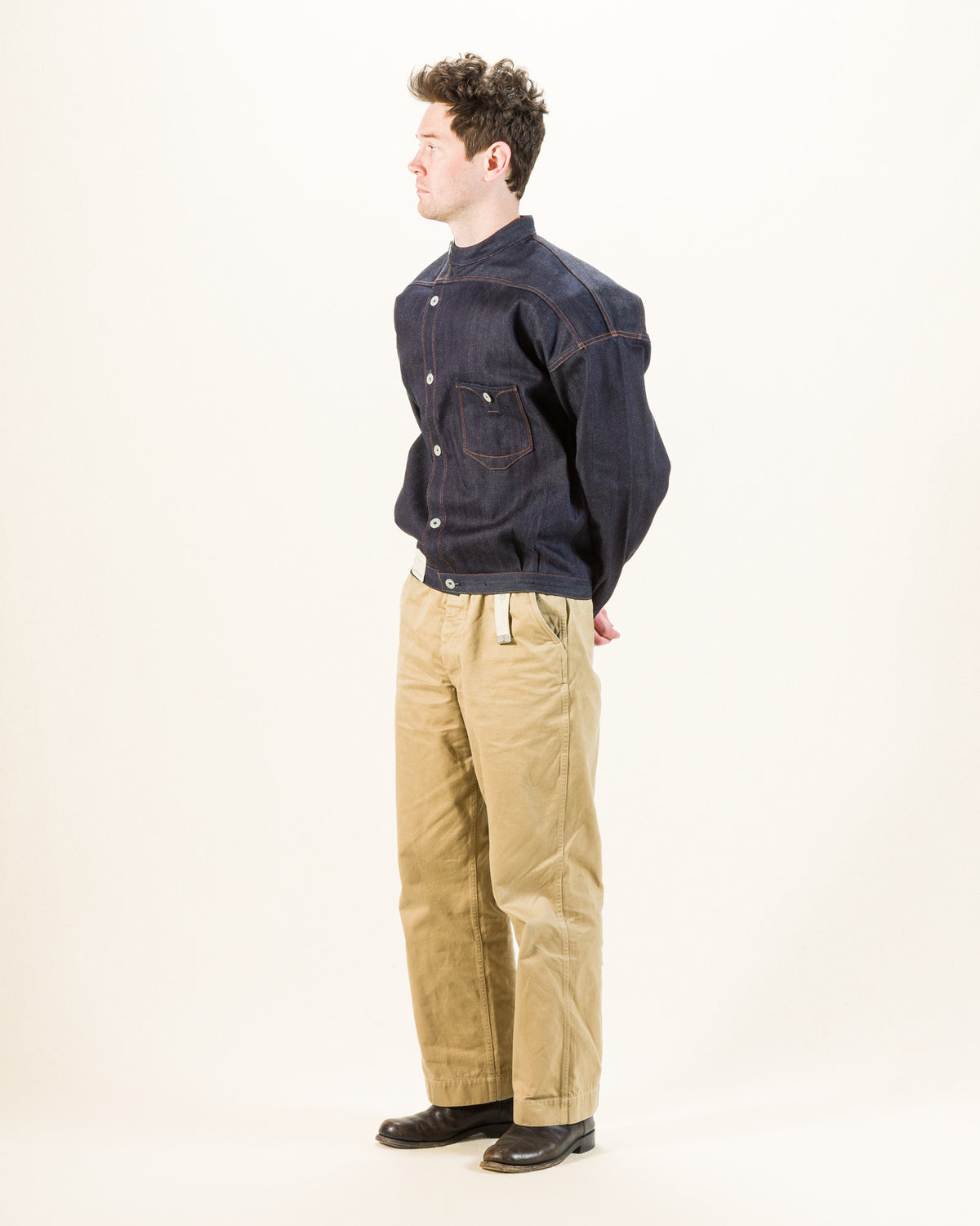 Gråbrodern Norrgårde Jacket - 11.5 oz Plain Selvedge - Standard & Strange