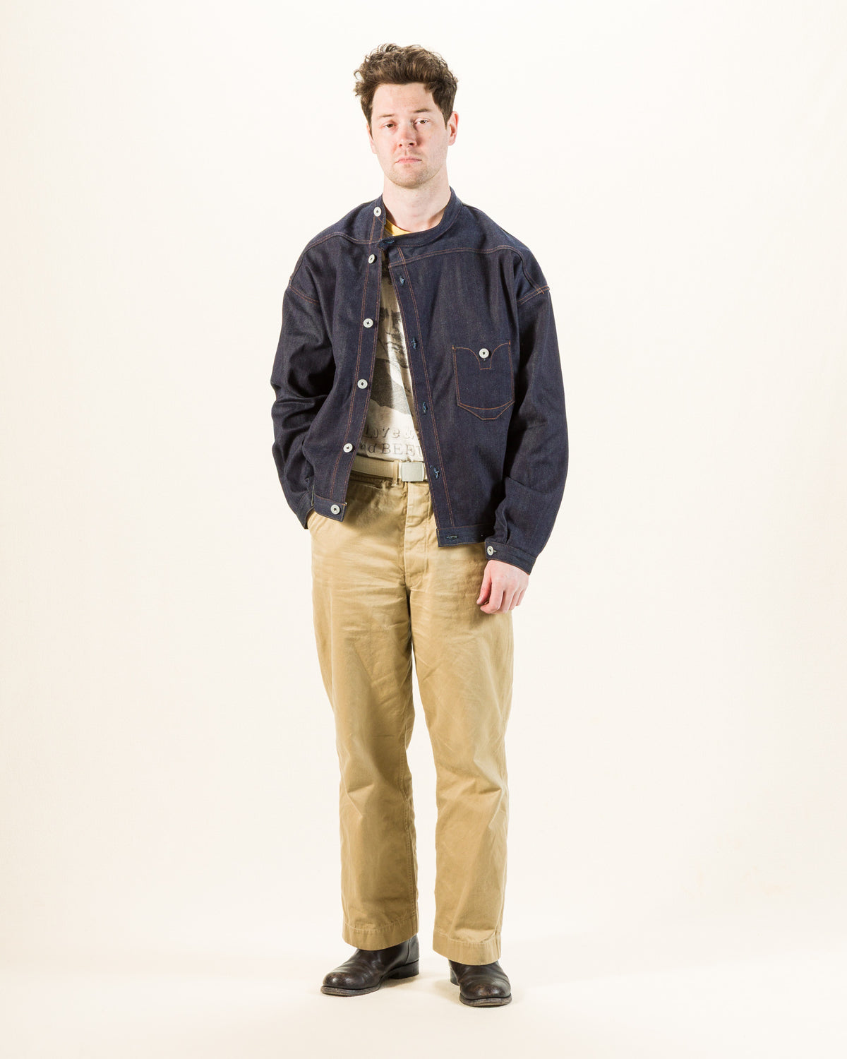 Gråbrodern Norrgårde Jacket - 11.5 oz Plain Selvedge - Standard & Strange