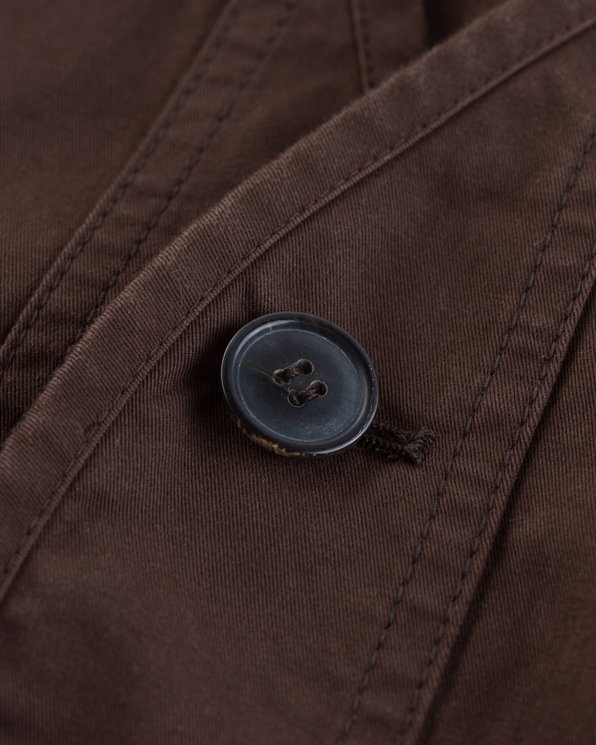Hansen Bernard Loose Fit Jacket - Coffee Drill - Standard & Strange