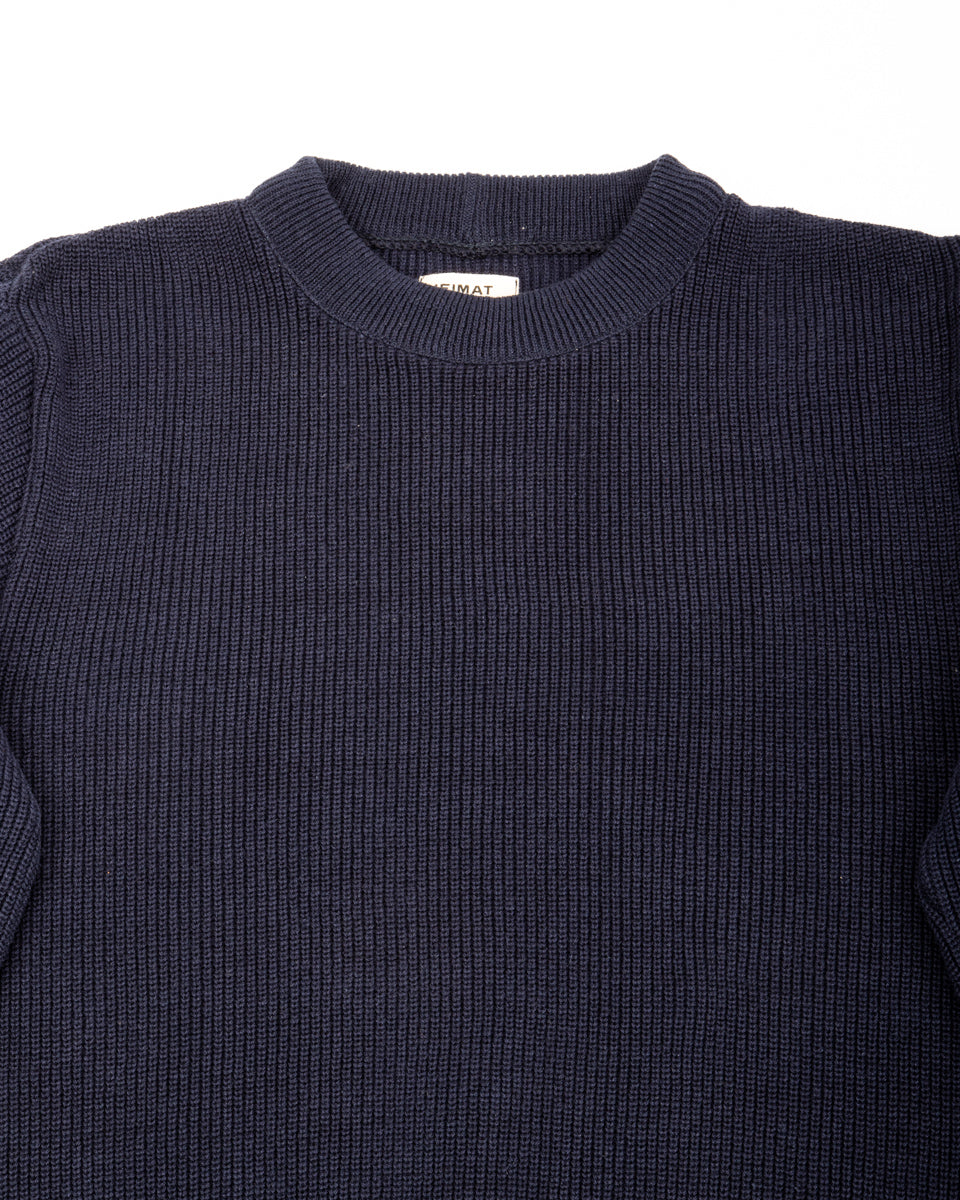 Heimat Rundhals Pullover Crew Neck Sweater - Ink - Standard & Strange