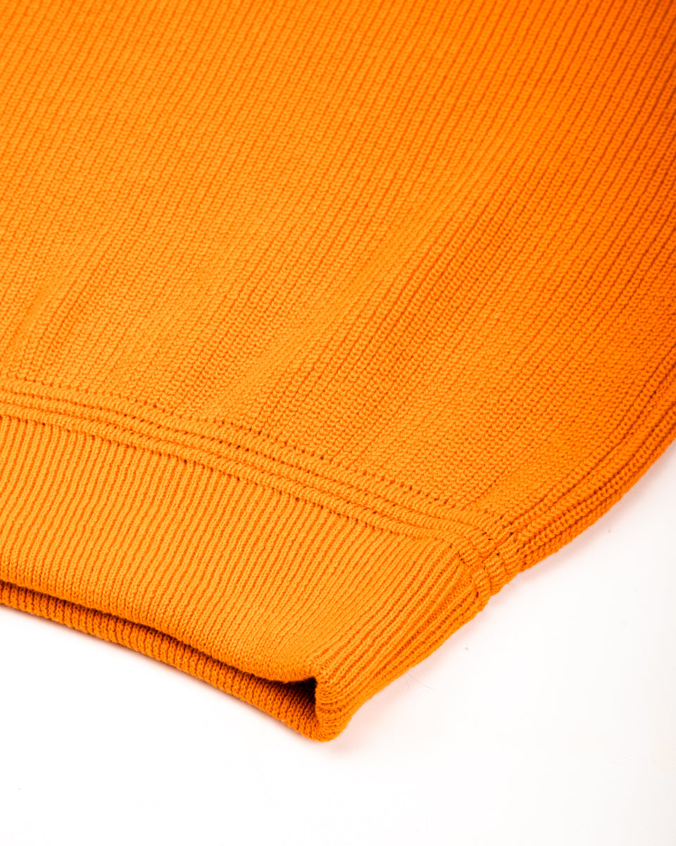 Heimat Rundhals Pullover Crew Neck Sweater - Rescue Orange - Standard & Strange