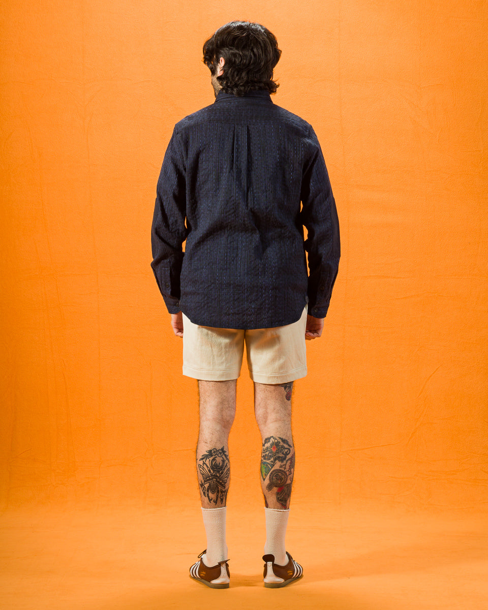Indi + Ash Obelisk Short - Natural Powerloom Denim - Standard & Strange