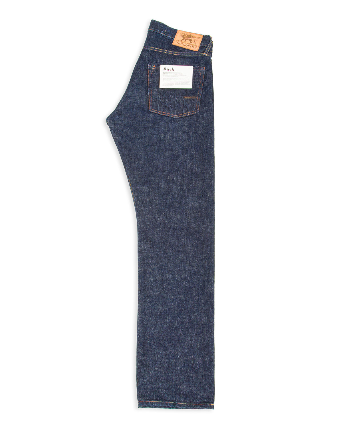 Indigofera Buck Tapered Fit - 18oz Soaked Shiroyama Selvedge - Standard & Strange