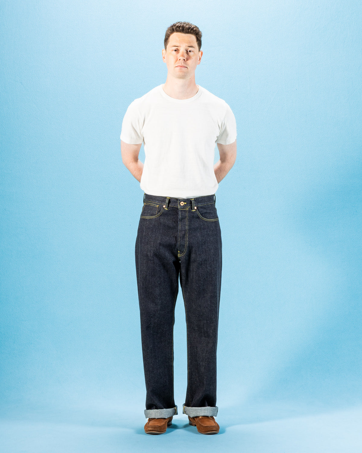 Indigofera Duke Wide Fit - 14.5 oz Overseas Selvedge - Standard & Strange