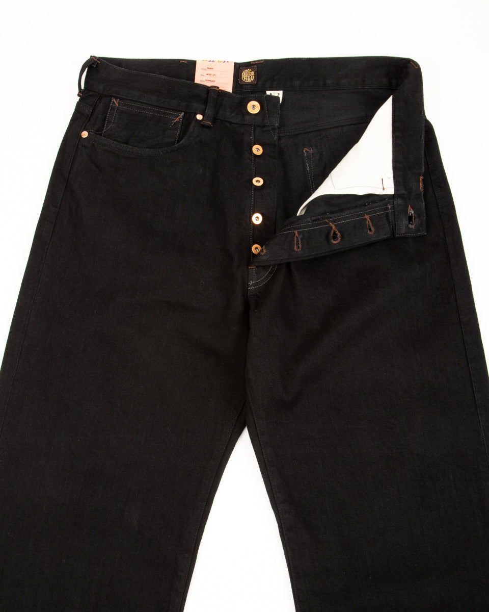 Indigofera Duke Wide Fit - 14.5 oz Soaked Gunpowder Denim - Standard & Strange