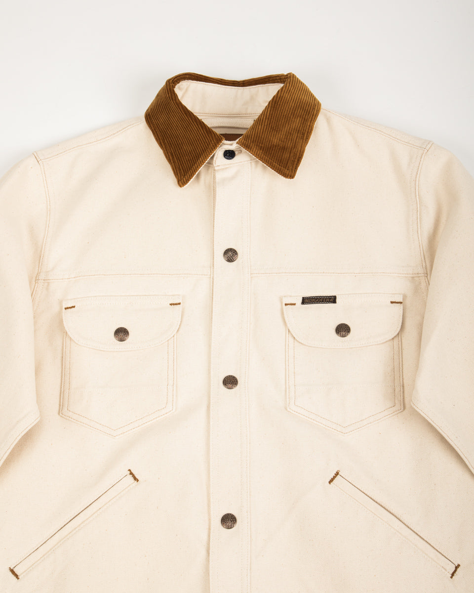 Indigofera Fargo Quarter Jacket - Ecru Smithson Canvas - Standard & Strange