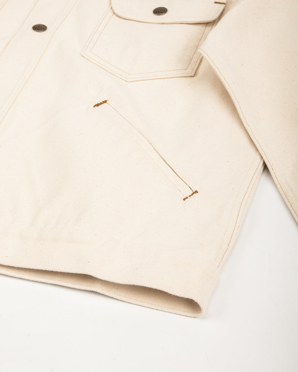 Indigofera Fargo Quarter Jacket - Ecru Smithson Canvas - Standard & Strange
