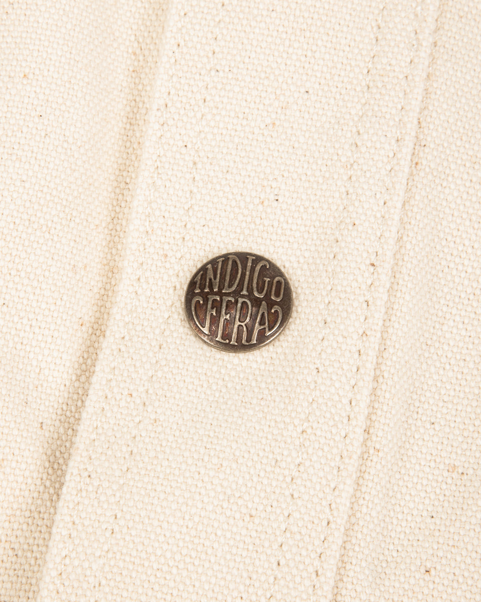 Indigofera Fargo Quarter Jacket - Ecru Smithson Canvas - Standard & Strange