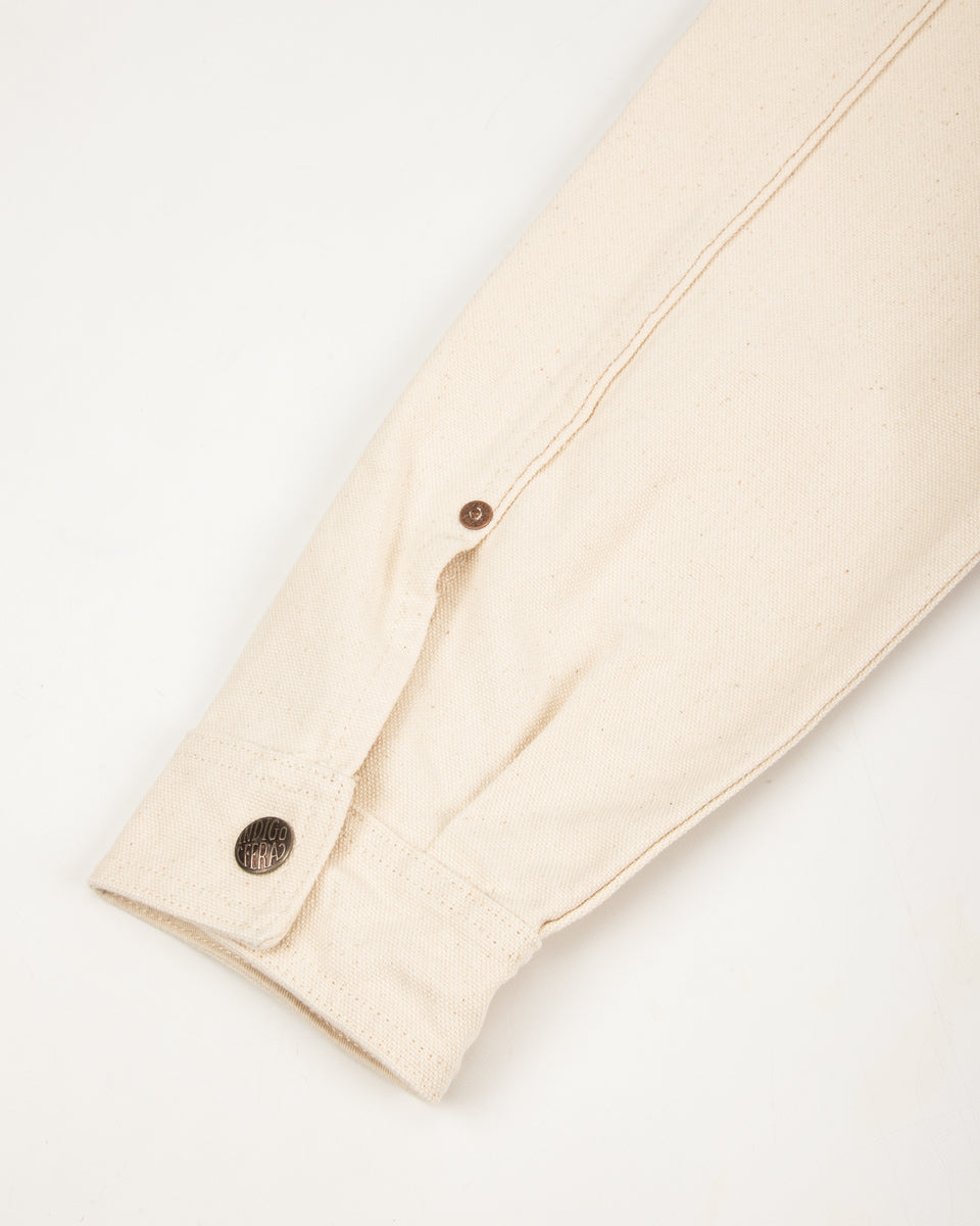 Indigofera Fargo Quarter Jacket - Ecru Smithson Canvas - Standard & Strange