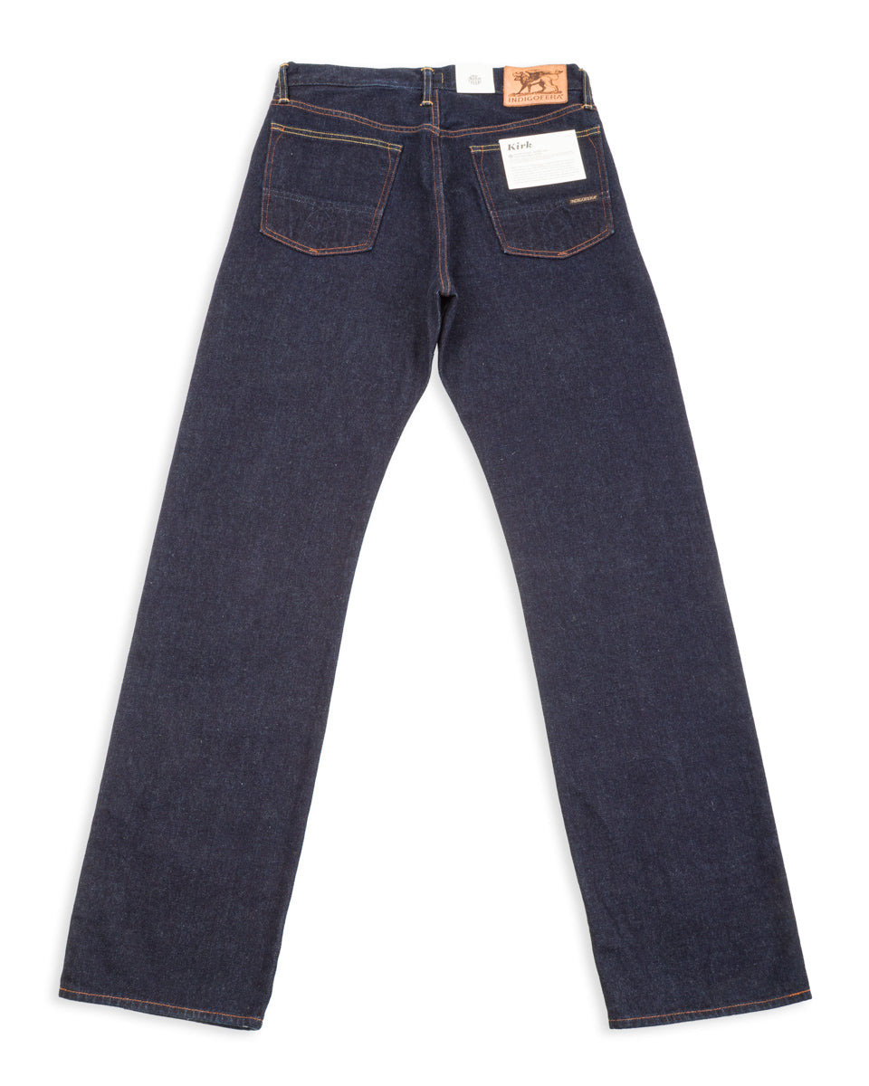 Indigofera Kirk Straight Fit - 14oz Soaked No.9 Selvedge - Standard & Strange