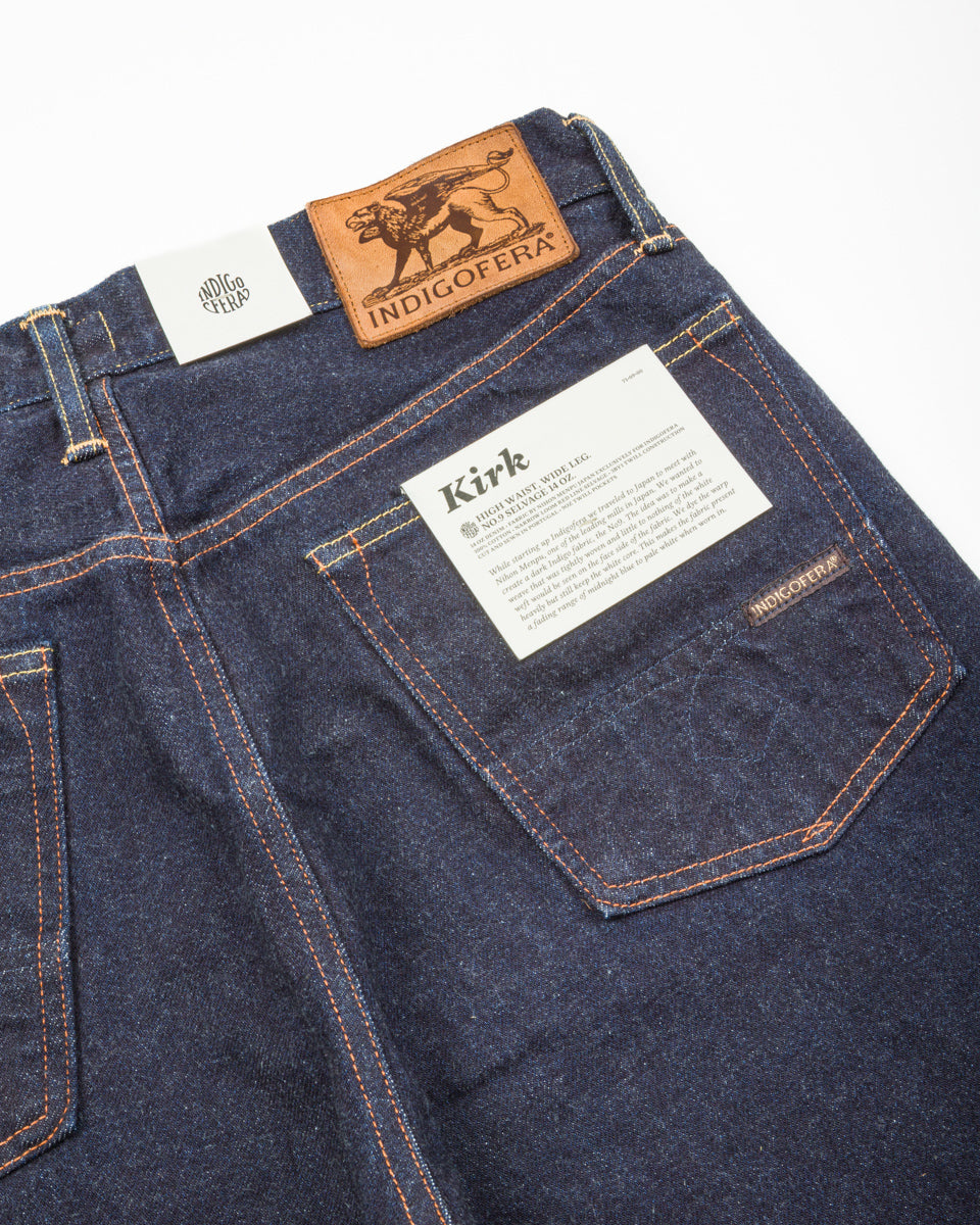 Indigofera Kirk Straight Fit - 14oz Soaked No.9 Selvedge - Standard & Strange