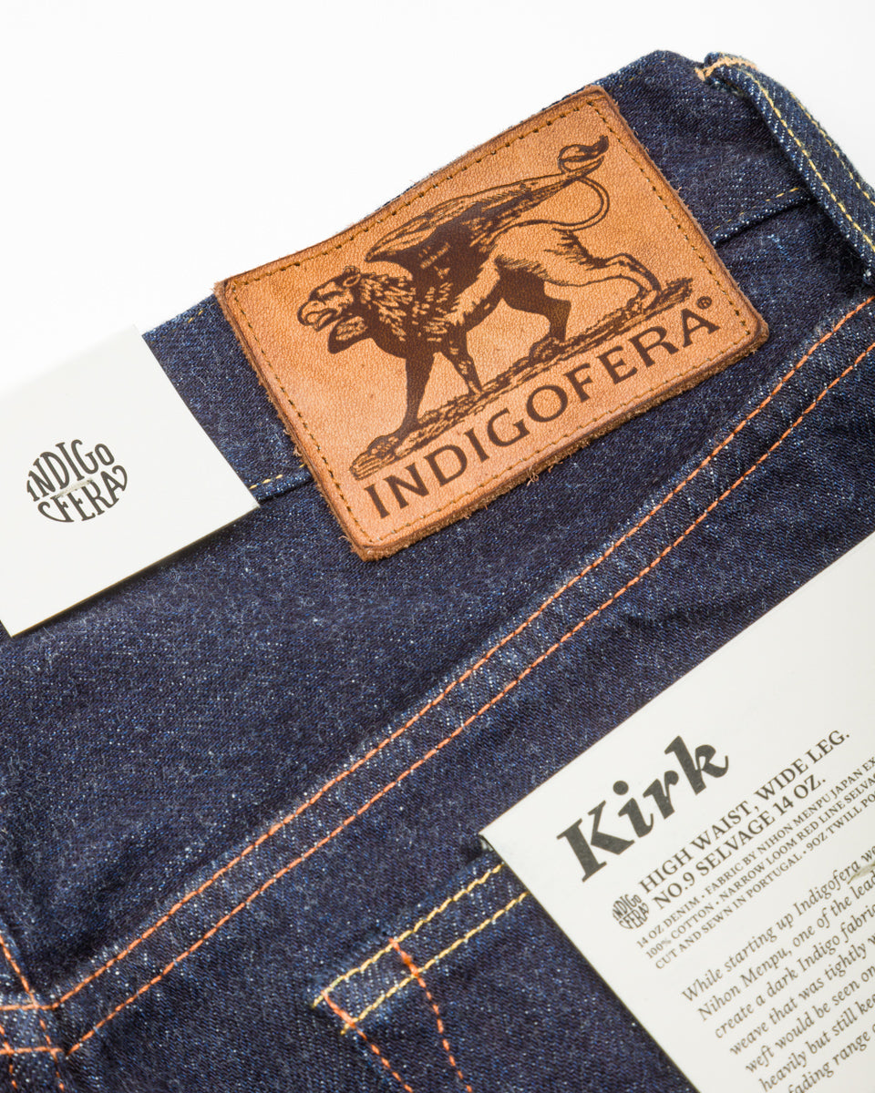 Indigofera Kirk Straight Fit - 14oz Soaked No.9 Selvedge - Standard & Strange