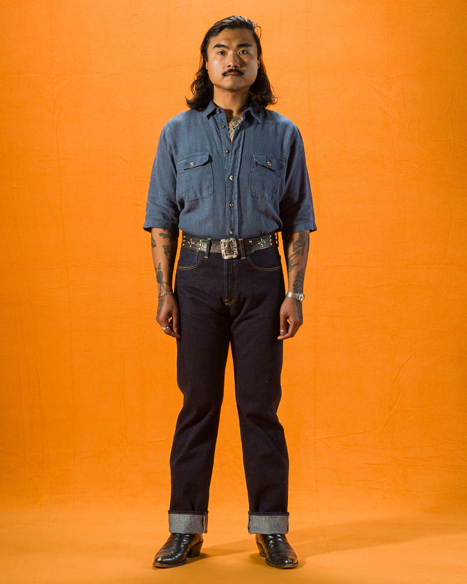 Indigofera Kirk Straight Fit - 14oz Soaked No.9 Selvedge - Standard & Strange