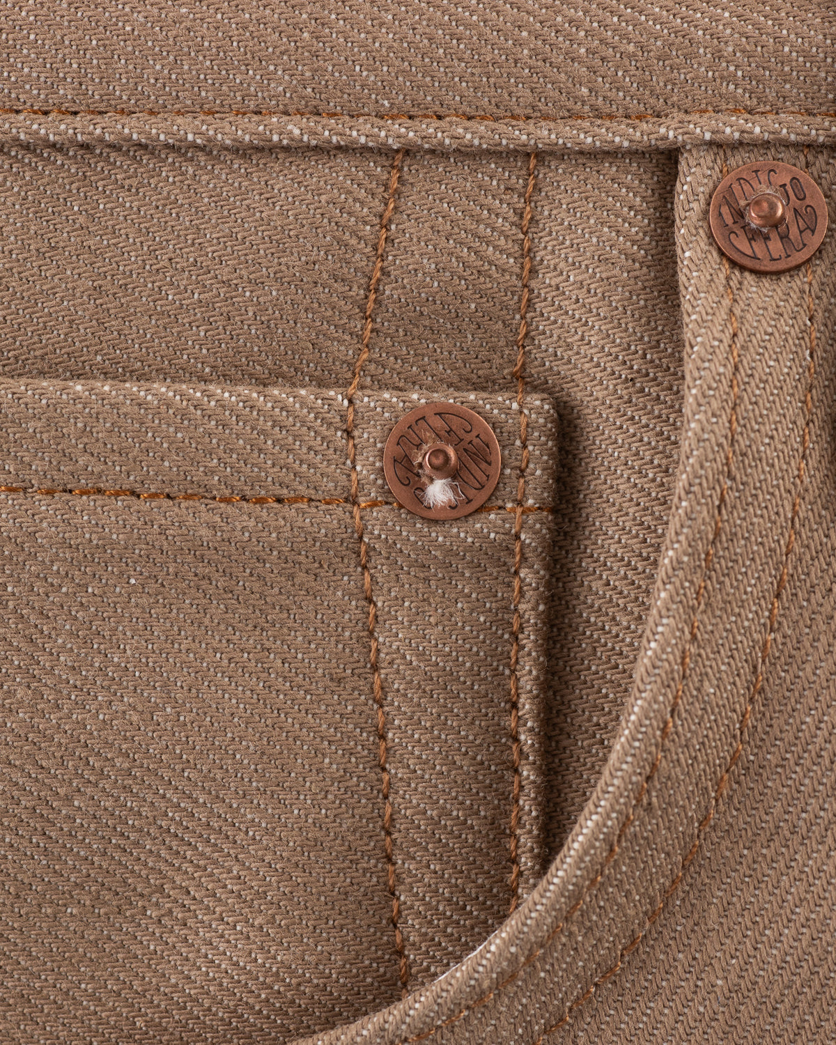 Indigofera Wyatt Bootcut - Khaki Dusk Denim - Standard & Strange