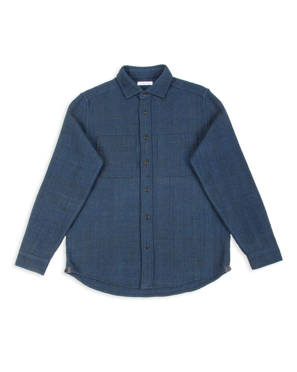 Indi + Ash Ames Workshirt - Handspun Iron/Indigo HB - Standard & Strange