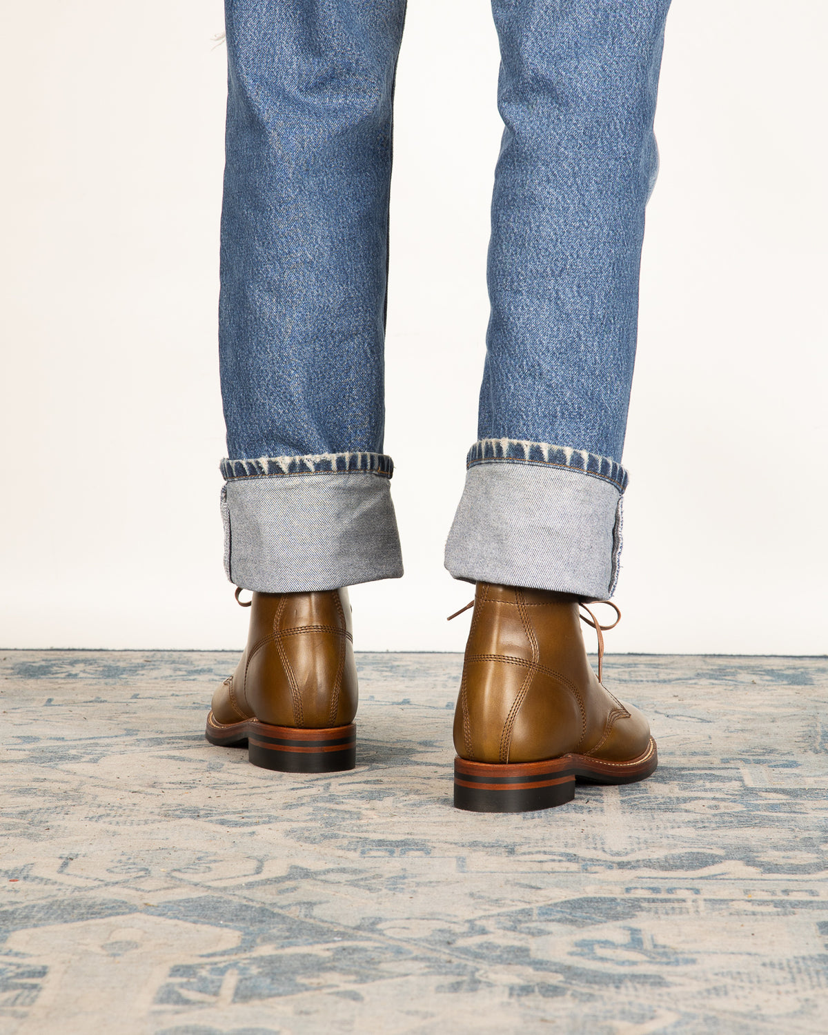 John Lofgren El Capitan Boots - Dark Olive CXL - Standard & Strange