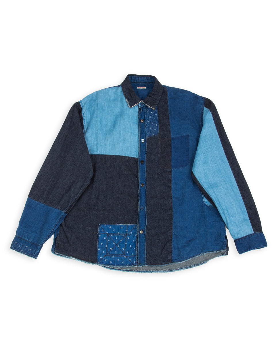 Kapital Cotton x Linen IDG KATMANDU Shirt 23' - IDG - Standard & Strange