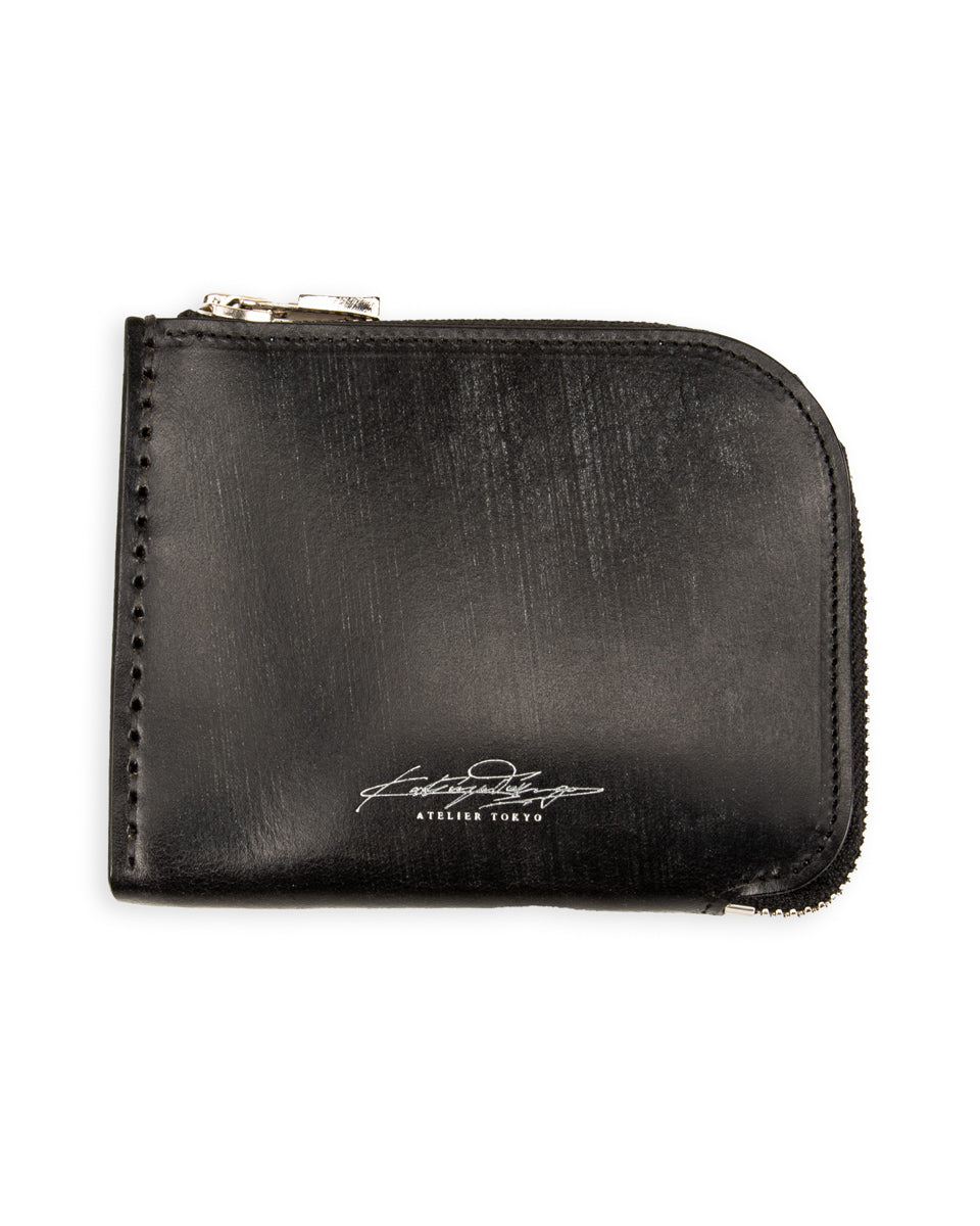 Rolling Dub Trio L Wallet - Black Bridle - Standard & Strange