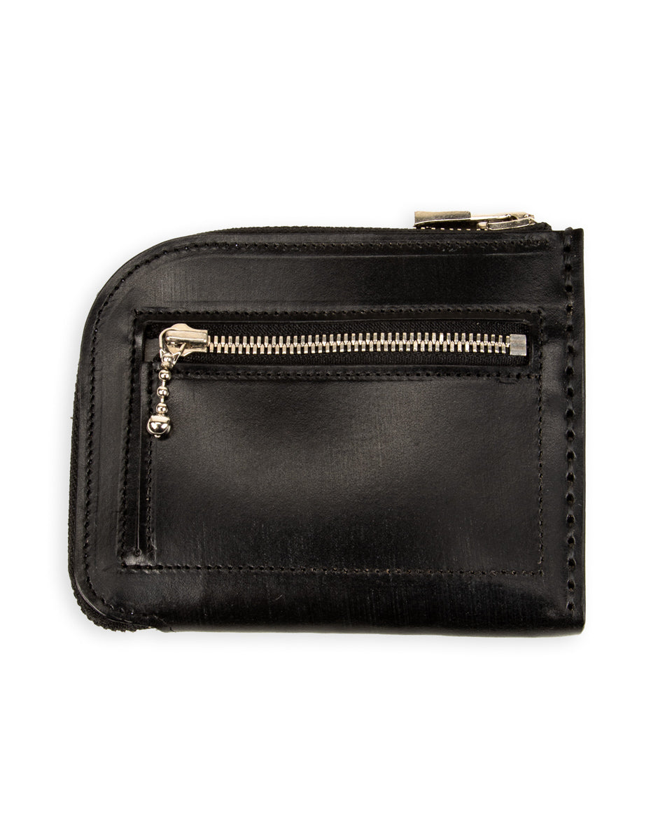 Rolling Dub Trio L Wallet - Black Bridle - Standard & Strange