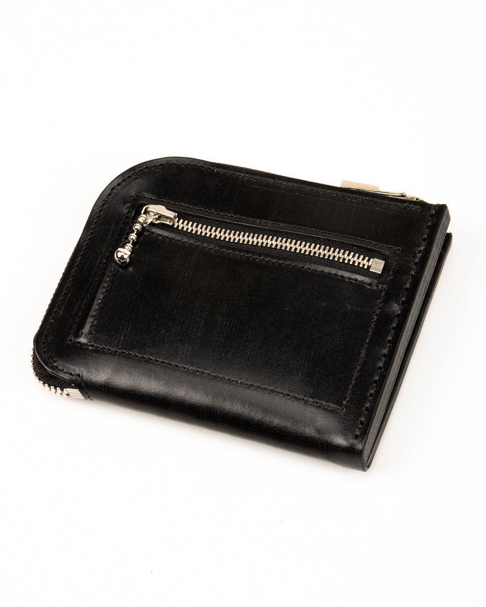 Rolling Dub Trio L Wallet - Black Bridle - Standard & Strange
