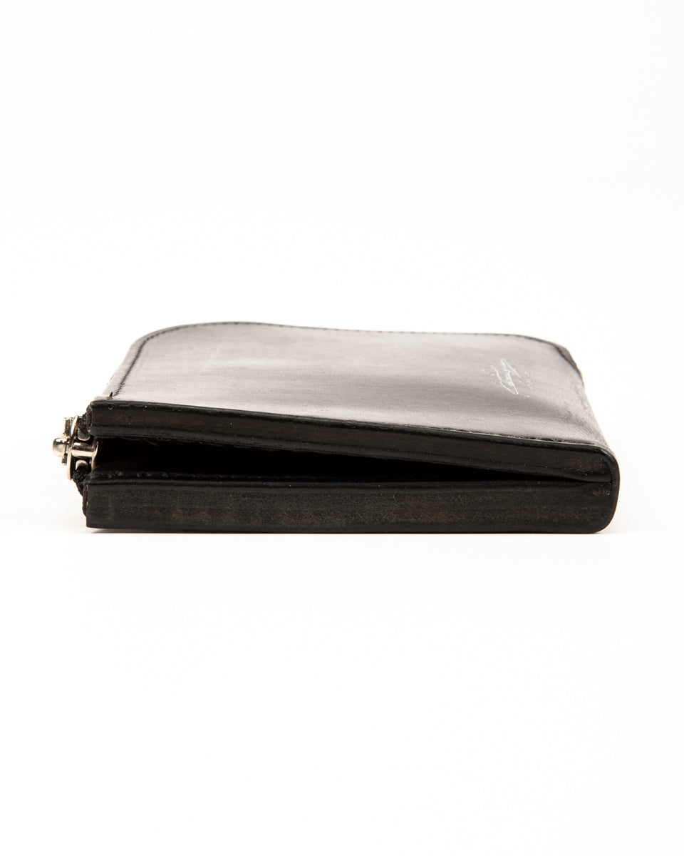 Rolling Dub Trio L Wallet - Black Bridle - Standard & Strange