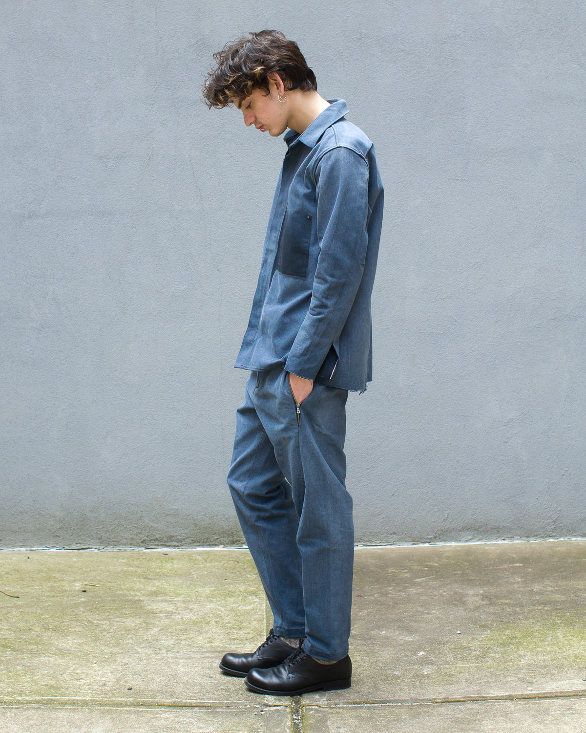 MATiAS Rincon Button Up - Italian Palmetto Bluey - Standard & Strange