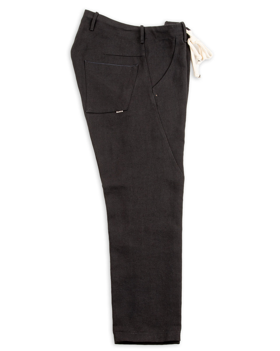 MATiAS Rivera II Pant - Kurai Black Hemp Canvas - Standard & Strange