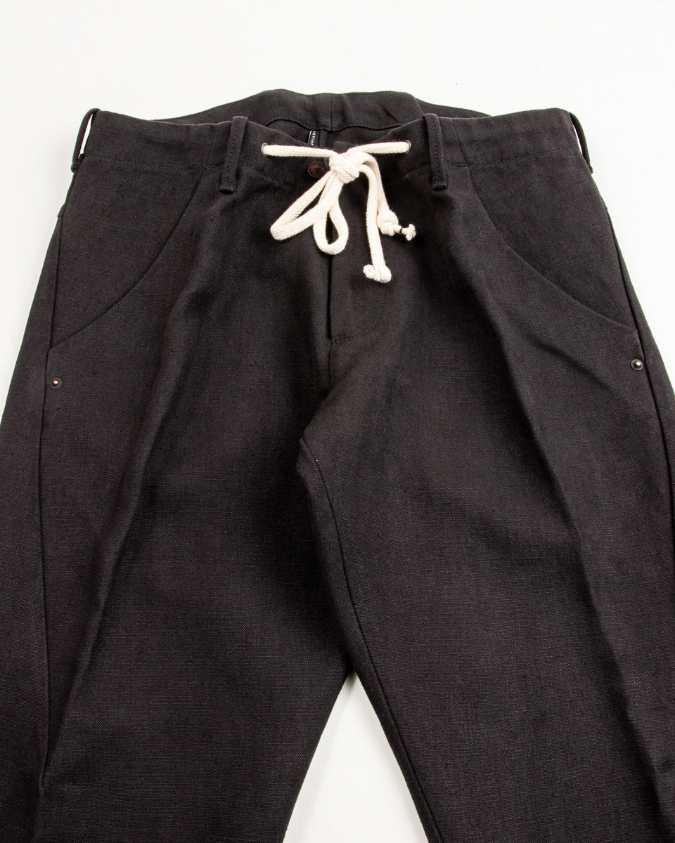 MATiAS Rivera II Pant - Kurai Black Hemp Canvas - Standard & Strange