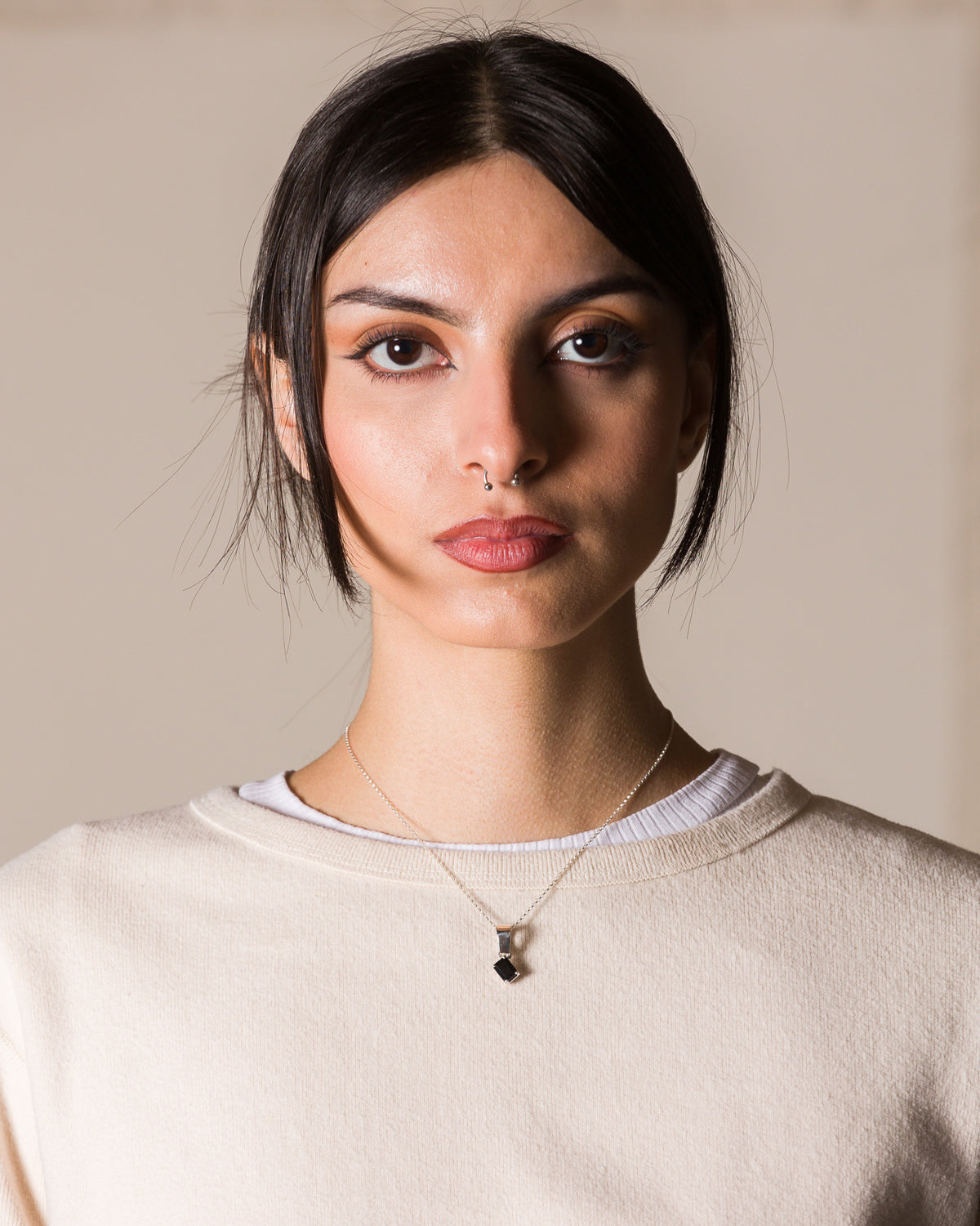 Martine Ali Black Onyx Charm Necklace - Standard & Strange