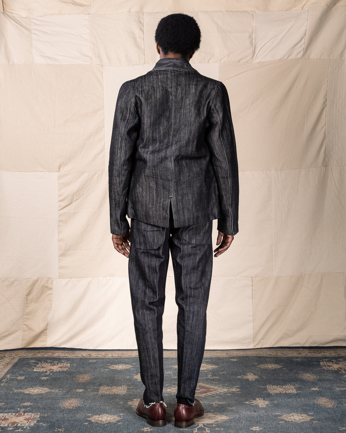 MATiAS Anacapa Blazer - Bleek Indigo Super Slub - Standard & Strange