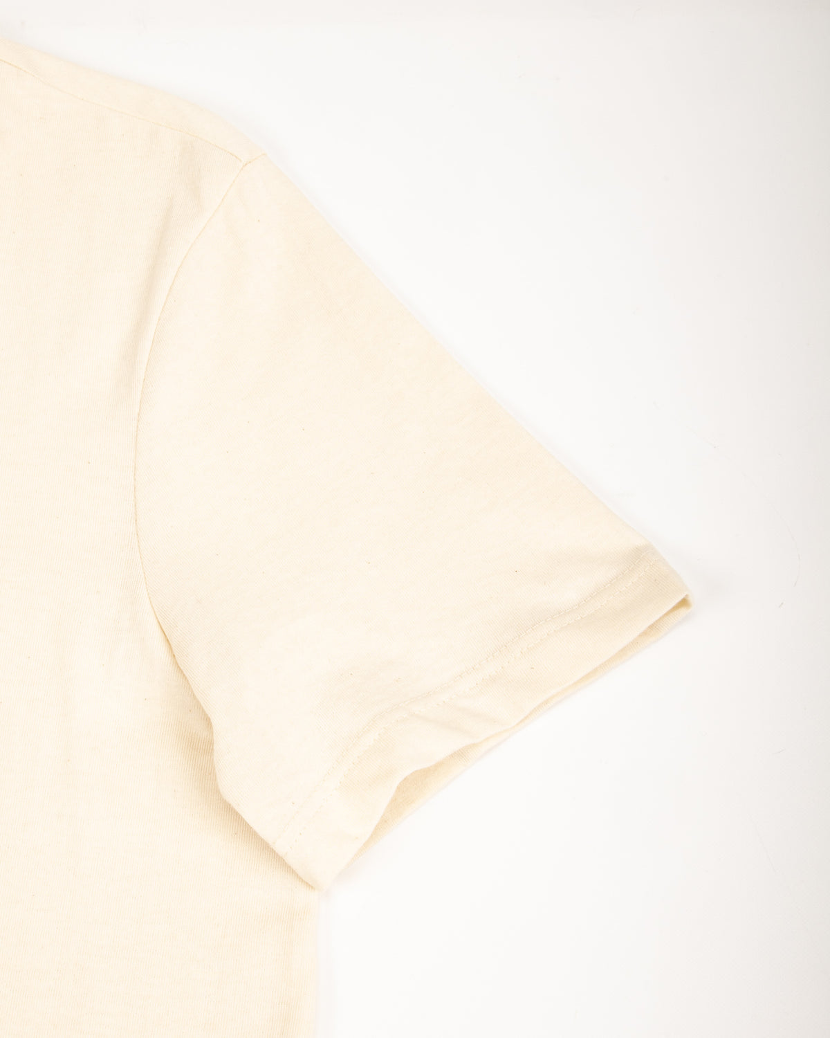 Merz b. Schwanen 1950s Lightweight Loopwheeled Tee - Nature - Standard & Strange